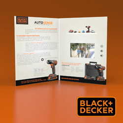 LCD Video Brochure, Black & Decker-Video Brochure