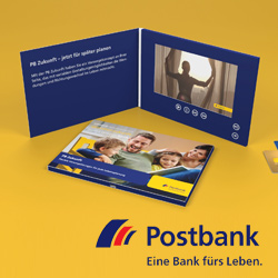 Postbank LCD Video Brochure