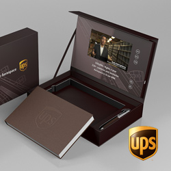 UPS-Video-Packaging | Video Presentation Boxes